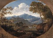 Johann Georg von Dillis Grottaferrata near Rome oil painting artist